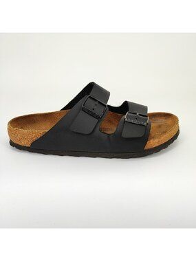 Birkenstock Arizona Men’s Size 11 US Sandals Birko-Flor Black Slide